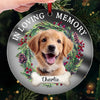 Custom Photo In Loving Memory- Memorial Personalized Custom Mirrored Acrylic Ornament - Sympathy Gift, Christmas Gift For Pet Owners, Pet Lovers