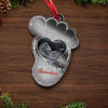Custom Photo Jingle Bells, Baby Smells, All Merry And Nice - Family Personalized Custom Mirrored Acrylic Ornament - Christmas Gift For Baby Kids, Newborn Baby