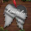 Sleep In Heavenly Peace - Memorial Personalized Custom Mirrored Acrylic Ornament - Sympathy Gift, Christmas Gift For Family Members