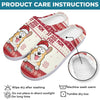 No Holiday Is Complete Without My Canine Companion - Dog & Cat Personalized Custom Fluffy Slippers - Christmas Gift For Pet Owners, Pet Lovers