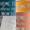 Home Is Where My Mom Is - Family Personalized Custom Pottery Mug - Gift For Mom, Grandma