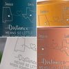 True Friendship Knows No Distance Here - Bestie Personalized Custom Pottery Mug - Gift For Best Friends, BFF, Sisters