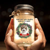 Custom Photo Light Up Your Life With Furry Love - Dog & Cat Personalized Custom Mason Jar Light - Christmas Gift For Pet Owners, Pet Lovers