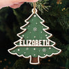 I Love Snow For The Same Reason I Love Christmas - Family Personalized Custom Shaped 2 Layered Wood Christmas Ornament - Christmas Gift For Family Members