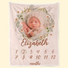 Custom Photo Your Smile Is Enough To Fill My Day With Happiness - Family Personalized Custom Baby Blanket - Gift For Baby Kids, Newborn Baby
