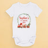 Your Newborn Giggles Are The Sweetest Holiday Harmony - Family Personalized Custom Baby Onesie - Christmas Gift For Baby Kids, Newborn Baby