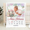 Custom Photo Our Colorful Bouncing Baby Has Entered The World - Family Personalized Custom Baby Blanket - Gift For Baby Kids, Newborn Baby