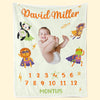 Custom Photo A Cozy Blanket Makes Every Nap A Little Sweeter - Family Personalized Custom Baby Blanket - Gift For Baby Kids, Newborn Baby
