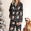 Custom Photo Family Is The Heart Of Christmas - Family Personalized Custom Pajamas - Christmas Gift For Family Members