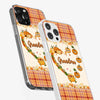 Family Time Is Like A Cozy Pumpkin Patch On A Crisp Autumn Day - Family Personalized Custom Clear Phone Case - Autumn Fall Gift For Grandma