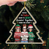 Friendship Is A Journey Full Of Memories - Bestie Personalized Custom Ornament - Acrylic Custom Shaped - Christmas Gift For Best Friends, BFF, Sisters