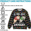 My Cat Is The True Spirit Of Christmas - Cat Personalized Custom Ugly Sweatshirt - Unisex Wool Jumper - Christmas Gift For Pet Owners, Pet Lovers