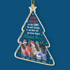 Our Friendship Is The Star On The Top Of Christmas Tree - Bestie Personalized Custom Ornament - Acrylic Custom Shaped - Christmas Gift For Best Friends, BFF, Sisters