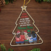 Our Friendship Is The Star On The Top Of Christmas Tree - Bestie Personalized Custom Ornament - Acrylic Custom Shaped - Christmas Gift For Best Friends, BFF, Sisters