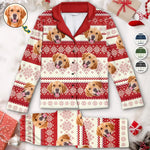 Custom Pet Photo Christmas Gifts for Dog Lovers - Personalized Pajamas
