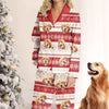 Custom Photo Have A Pawsome Christmas - Dog & Cat Personalized Custom Pajamas - Christmas Gift For Pet Owners, Pet Lovers