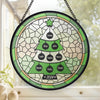 Together We Create Beautiful Memories - Family Personalized Custom Stained Glass Window Hanging Suncatcher - Christmas Gift For Family Members