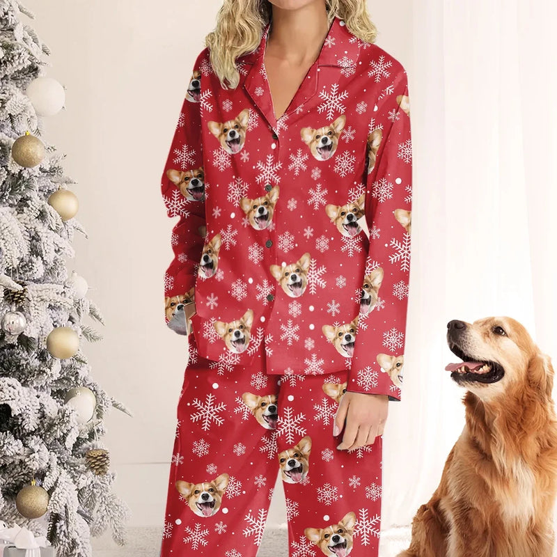 Custom Photo Unconditional Love In A Furry Package - Dog & Cat Personalized Custom Pajamas - Christmas Gift For Pet Owners, Pet Lovers