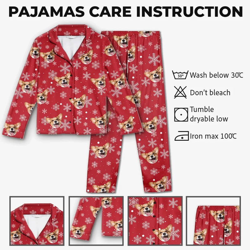 Custom Photo Unconditional Love In A Furry Package - Dog & Cat Personalized Custom Pajamas - Christmas Gift For Pet Owners, Pet Lovers