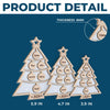 The Warmth Of Family Makes Christmas Glow - Family Personalized Custom Wood & Acrylic Ornament - Christmas Gift For Family Members