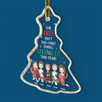 Custom Name Funny Christmas Group Gifts - Personalized Ornament