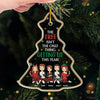 Christmas Is Better When Shared With Friends - Bestie Personalized Custom Ornament - Acrylic Custom Shaped - Christmas Gift For Best Friends, BFF, Sisters