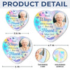 Custom Photo Your Wings Were Ready But My Heart Was Not - Memorial Personalized Custom Hologram Ornament - Sympathy Gift, Christmas Gift For Family Members