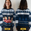Christmas Is A Reminder Of The Joy That Family Brings - Family Personalized Custom Ugly Sweatshirt - Unisex Wool Jumper - Christmas Gift For Family Members
