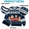 Christmas Is A Reminder Of The Joy That Family Brings - Family Personalized Custom Ugly Sweatshirt - Unisex Wool Jumper - Christmas Gift For Family Members