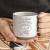 I Promise You Won't Have To Face Them Alone - Bestie Personalized Custom Pottery Mug - Gift For Best Friends, BFF, Sisters