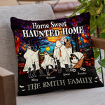 Custom Name Halloween Family Gifts - Personalized Pillow