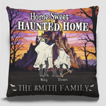 Custom Name Halloween Family Gifts - Personalized Pillow