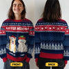 This Christmas Show Off Your Love For Pets In A Fun And Cozy Way - Dog & Cat Personalized Custom Ugly Sweatshirt - Unisex Wool Jumper - Christmas Gift For Pet Owners, Pet Lovers