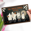 Bootiful Family - Family Personalized Custom 2-Layered Wooden Plaque With Stand - Halloween Gift For Family Members
