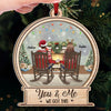 You & Me, We Got This - Couple Personalized Custom Wood & Acrylic Ornament - Christmas Gift For Husband Wife, Anniversary