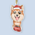 Custom Name Christmas Dog Gifts for Dog Lovers - Personalized Ornament
