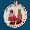 You're The Best Thing I've Ever Found On The Internet - Couple Personalized Custom Wood & Acrylic Ornament - Christmas Gift For Husband Wife, Anniversary