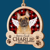 Custom Photo You Have Left My Life, But You Will Never Leave My Heart - Memorial Personalized Custom Shaped 2 Layered Wood Christmas Ornament - Sympathy Gift, Christmas Gift For Pet Owners, Pet Lovers