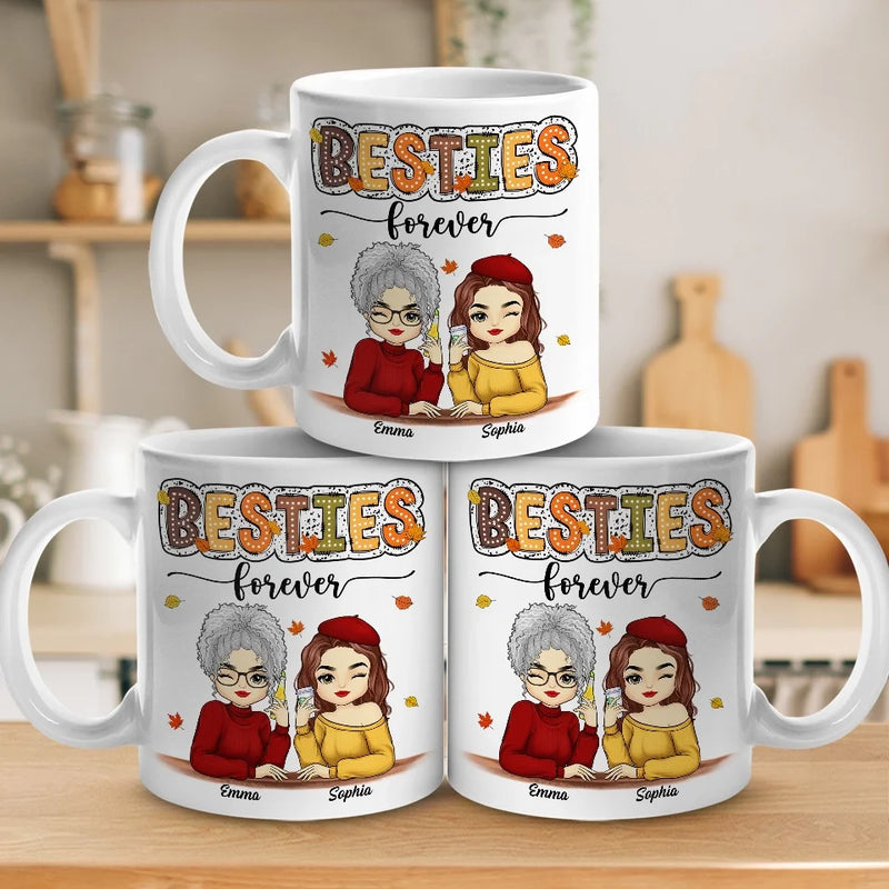 Custom Name Best Friend Gifts for Women - Personalized Mugs