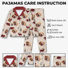 Custom Photo Paws And Reflect On The Joy Of The Season - Dog & Cat Personalized Custom Pajamas - Christmas Gift For Pet Owners, Pet Lovers