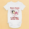 Your First Christmas Is A Gift We’ll Cherish Forever - Family Personalized Custom Baby Onesie - Christmas Gift For Baby Kids, Newborn Baby