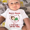 Your First Christmas Is A Gift We’ll Cherish Forever - Family Personalized Custom Baby Onesie - Christmas Gift For Baby Kids, Newborn Baby