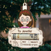 Families Bring Extra Joy To Christmas - Family Personalized Custom Ornament, Money Holder - Wood Custom Shaped -  Christmas Gift For Family Members