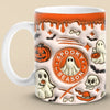 A Haunted Home Is A Happy Home - Family 3D Inflated Effect Printed Mug - Halloween Gift For Family Members