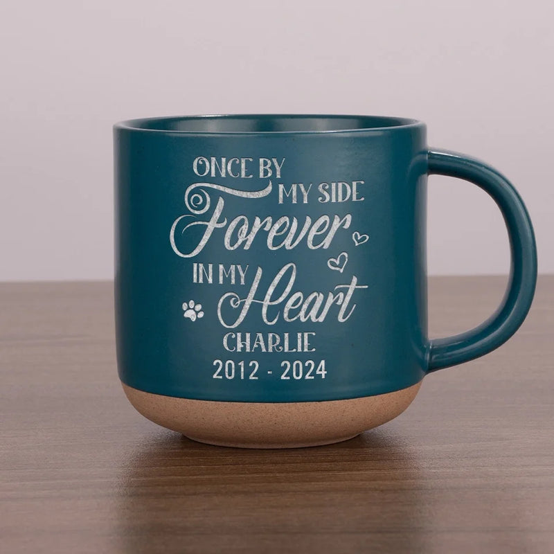 Custom Pet Memorial Keepsake Gifts - Personalized Pottery Mug