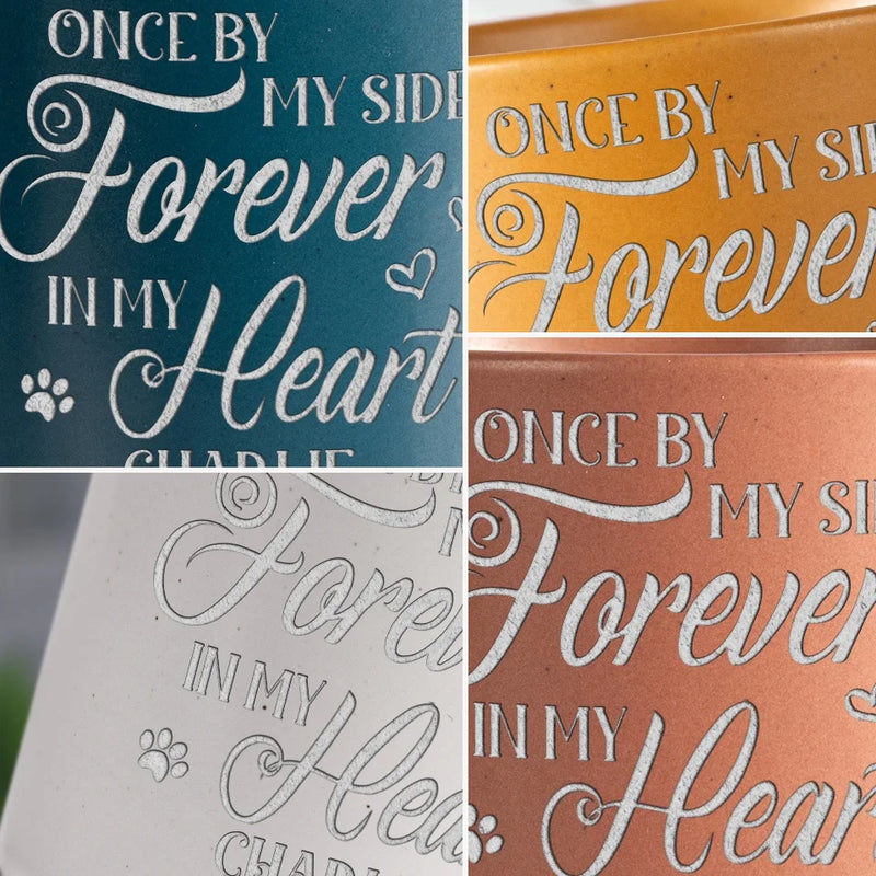 Custom Pet Memorial Keepsake Gifts - Personalized Pottery Mug