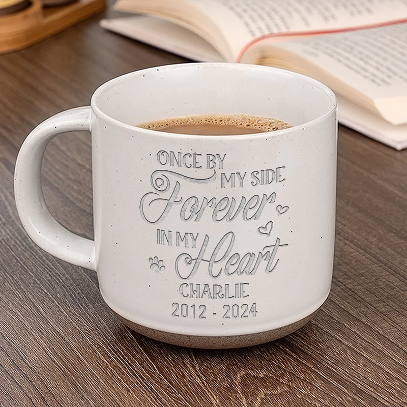 Custom Pet Memorial Keepsake Gifts - Personalized Pottery Mug