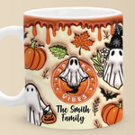 Custom Family Name Halloween Gifts - Personalized Mugs