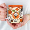 Our Family Is A Real Scream - Family Personalized Custom 3D Inflated Effect Printed Mug - Halloween Gift For Family Members