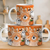 Family Of Boos And Haunts - Family Personalized Custom 3D Inflated Effect Printed Mug - Halloween Gift For Family Members